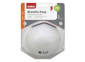 Mask non-valved P1 3/pk