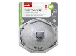 Mask Active Carbon P2 Valved 2/pk