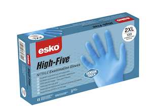 Agricultural machinery or equipment wholesaling: Gloves SensorTouch Disposable Nitrile Box 100pk L