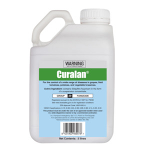 Agricultural machinery or equipment wholesaling: Curalan Fungicide 5L