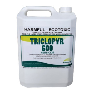 Agricultural machinery or equipment wholesaling: Triclopyr 600 Herbicide 5L grass friendly