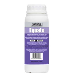 Agricultural machinery or equipment wholesaling: Equate herbicide 1L