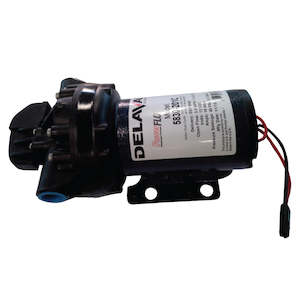 SS Delavan 12V Pump, 11.4L 45psi 1/2"BSPF port