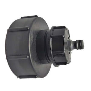 Socket, IBC tank adaptor 100mm x 80mm, with 1/2'' garden hose barb