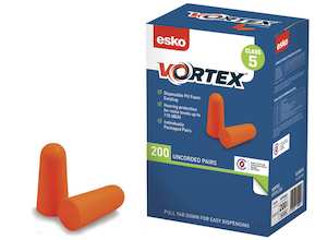 Agricultural machinery or equipment wholesaling: Vortex uncorded earplug 26dB 200 pairs