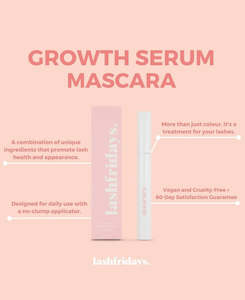 Lashfridays NEW Growth Serum Mascara