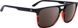 SPY Sunglass Czar - Matte Black/Tort Fade