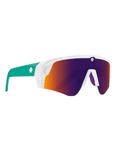 Spy Sunglass Monolith Speed - Matte White Teal