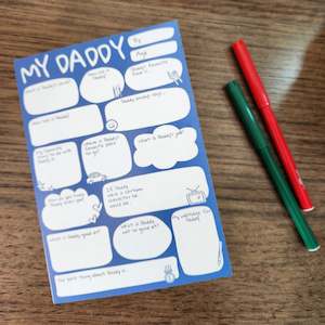 Baby Card: My Daddy card