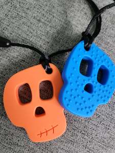 Sensory necklace - skull