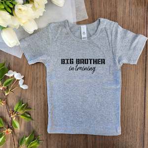 Child round neck Tee - Big Brother in Training