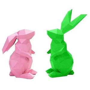 Papercraft Origami kit - Bunnies