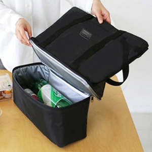 Reusable Nappies: Nappy Tote Bag - Black