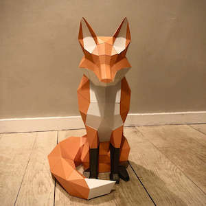 Papercraft Origami kit - Fox