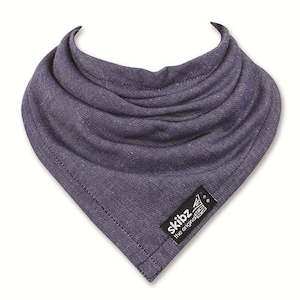 Skibz: Skibz Dribble Bandana Bib - Denim