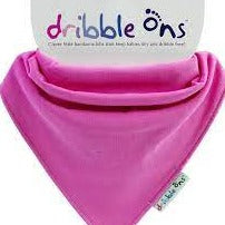 Dribble Ons Classic Bandana Bib - Fuschia