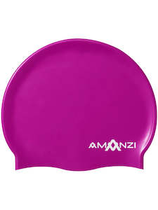 Little Grommets: Silicone swim cap - AMANZI Orchid