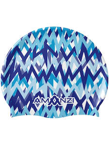 Silicone swim cap - AMANZI Ziggy