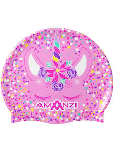 Silicone swim cap - AMANZI Princess Sparkles