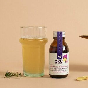 Oku Children's Chest Elixir - Kumarahou and Kawakawa