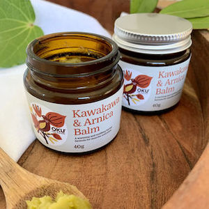 Oku Kawakawa and Arnika Balm