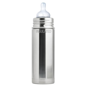 Pura Kiki 260ml Insulated Infant Stainless Steel Bottle - Natural