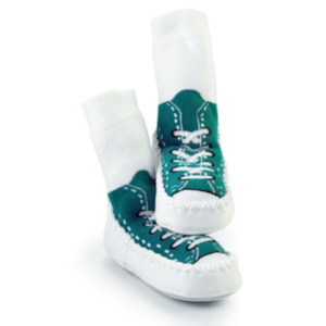 Mocc Ons: Mocc On Sneaker - Turquoise