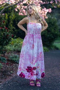 Augustine Dion Dress Pink Floral