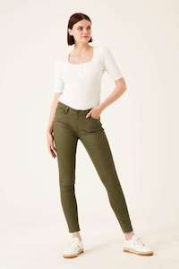 Womenswear: Garcia Celia Gothic Olive Jean