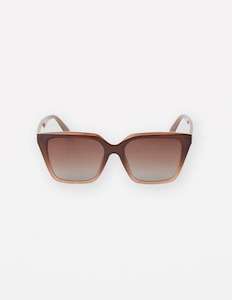 Stella + Gemma Sunglasses Willow Brown Gradient