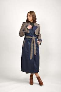 Womenswear: Knewe Signature Trench Ink Check