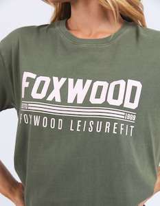 Foxwood Impact Tee Olive