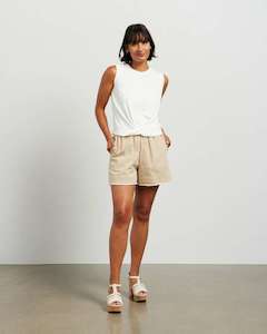 Et Alia Twist Tank White