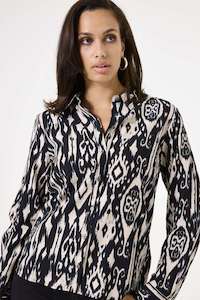 Womenswear: Garcia Ladies Shirt Black