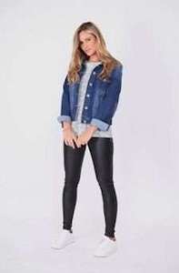 Womenswear: Monaco Rylan Denim Jacket Dark Ink