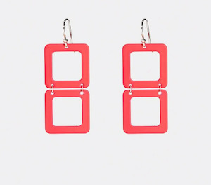 Stilen Kendra Earrings Magenta