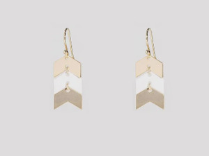 Womenswear: Stilen Harriet Earrings Coconut