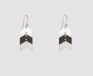 Stilen Harriet Earrings Black