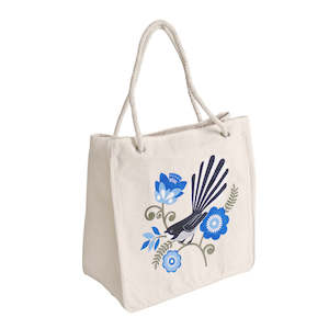 Ecobags Designer Reusable Shopping Bag - Kiwiana Fantail