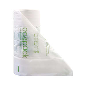 Ecopack Compostable Barrier Bags (1 Roll/300 Bags)