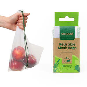 Ecopack Reusable Produce Bags (1 Box/3 Bags)