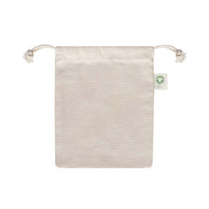 Ecobags Luxury Organic Cotton Drawstring Bag