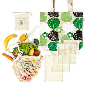 Ecopack Zero Waste Shopping Set (1 Pack/7 Bags)