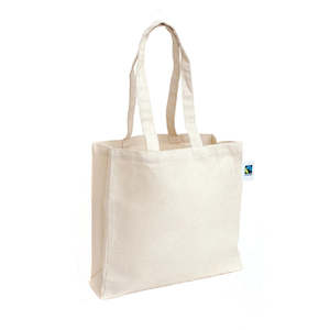 Ecobags Fairtrade Organic Calico Cotton Tote Bag