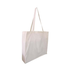 Ecobags Natural Calico Tote Bag with Gusset