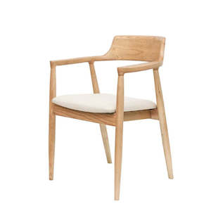 Ealing dining chair in linen