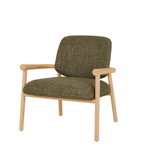 Lori occasional chair in green