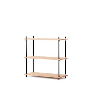 Moebe Shelving System - Low Oak