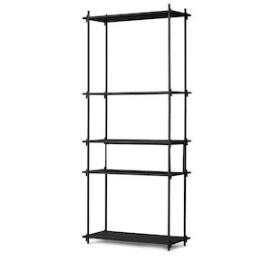 Moebe Shelving System Tall - Black