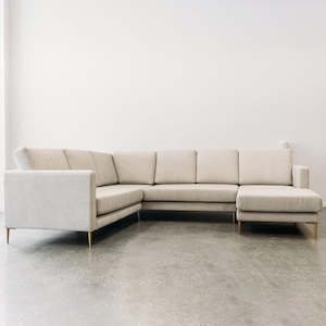 Furniture: Monterey modular sofa in copeland marl